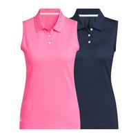 W Solid Ottoman Sleeveless Polo