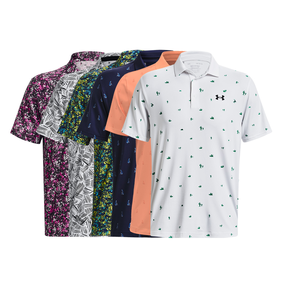 Under Armour M Playoff 3.0 Printed Polo 0