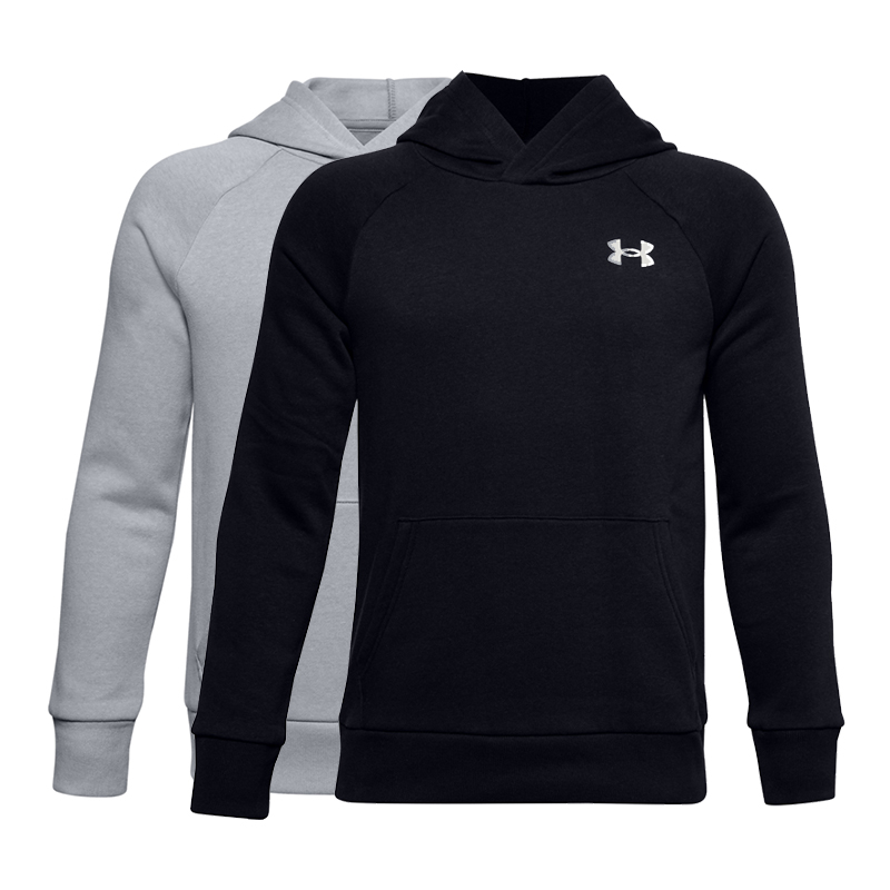 Under Armour J Rival Cotton Hoodie 0